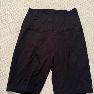 Aerie Offline Black Women's High-Waisted Biker Shorts